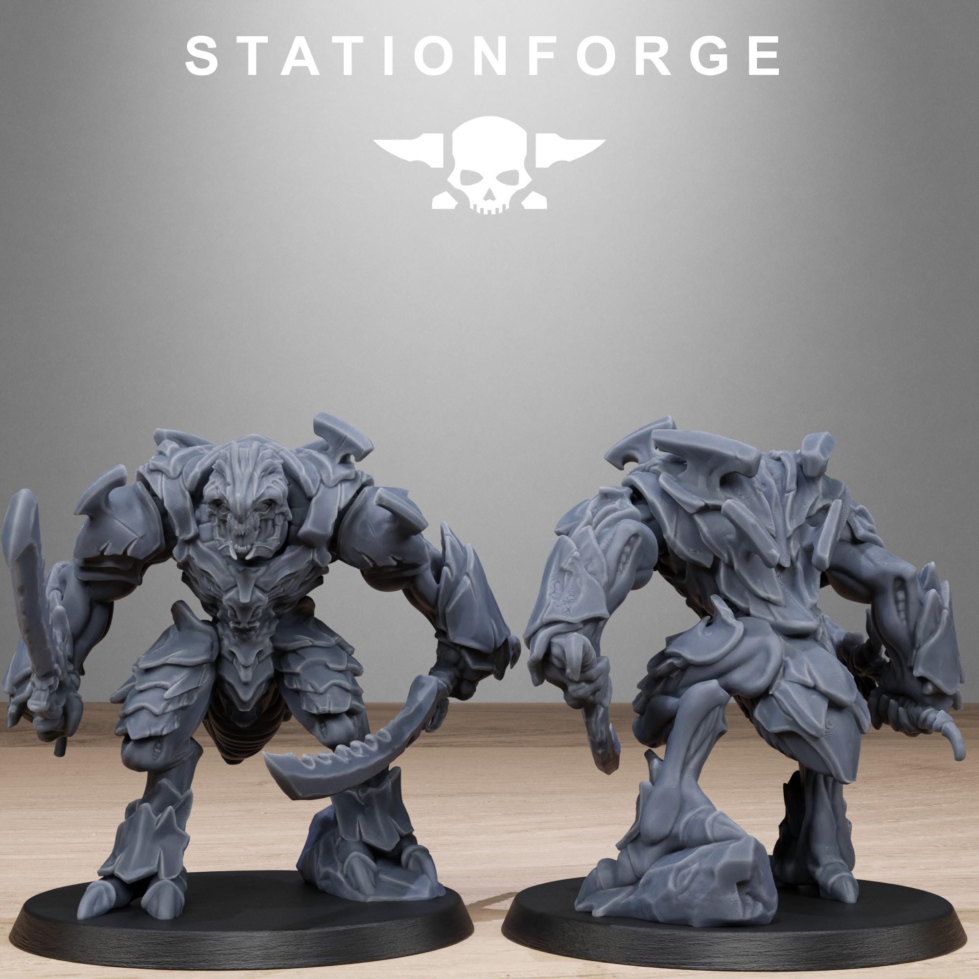 Xenarid Warriors - in 12k - by Station Forge