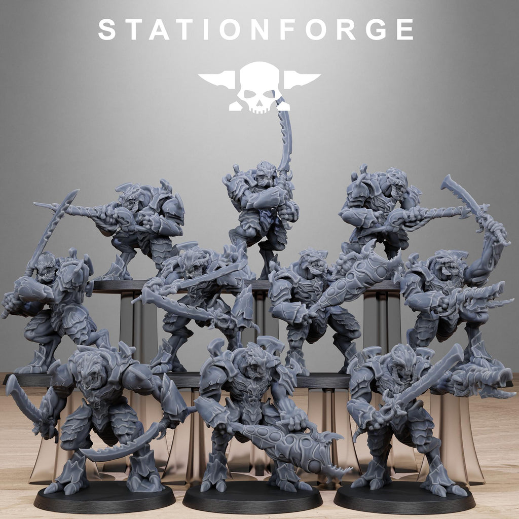 Xenarid Warriors - in 12k - by Station Forge