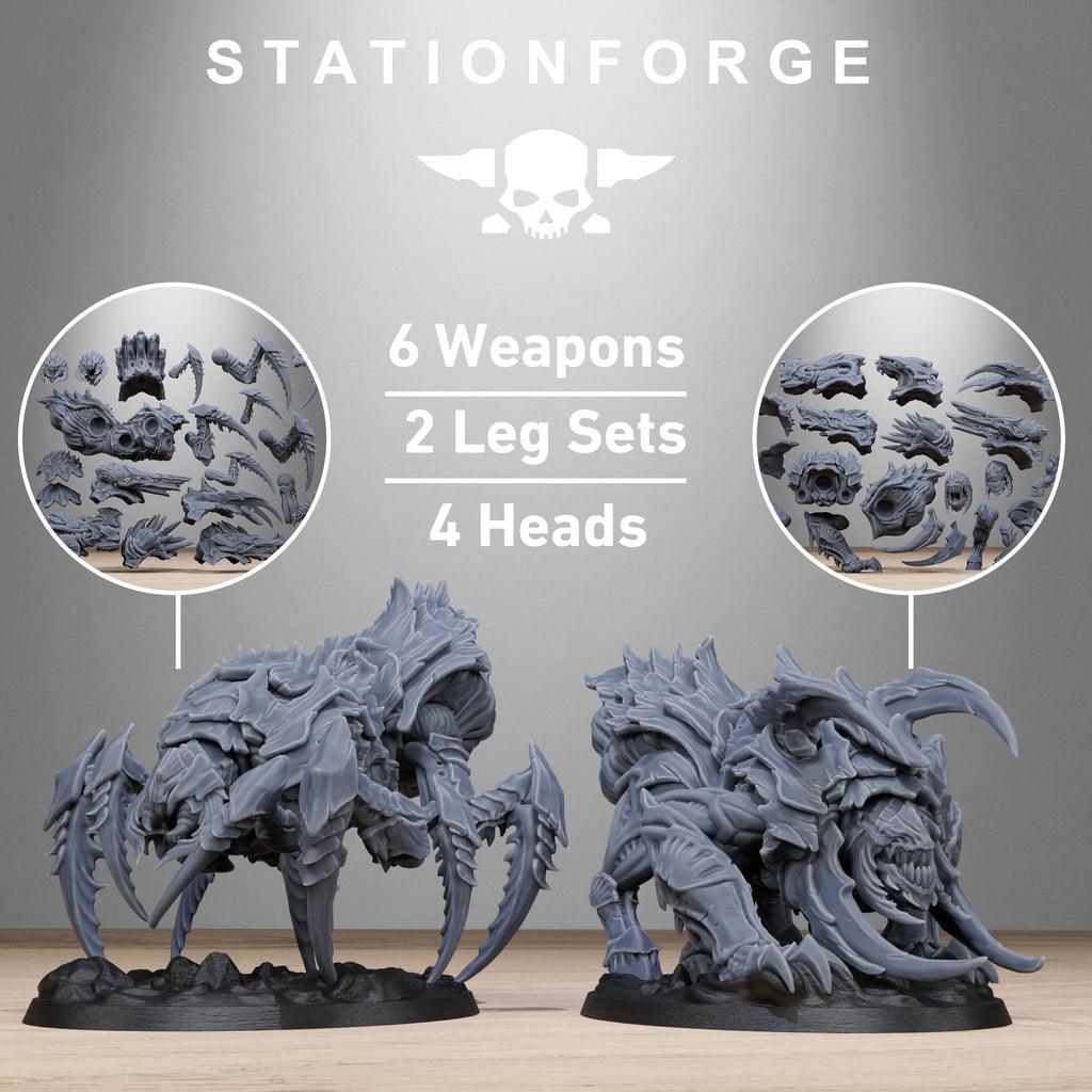 Xenarid Spider Beasts - in 12k - by Station Forge