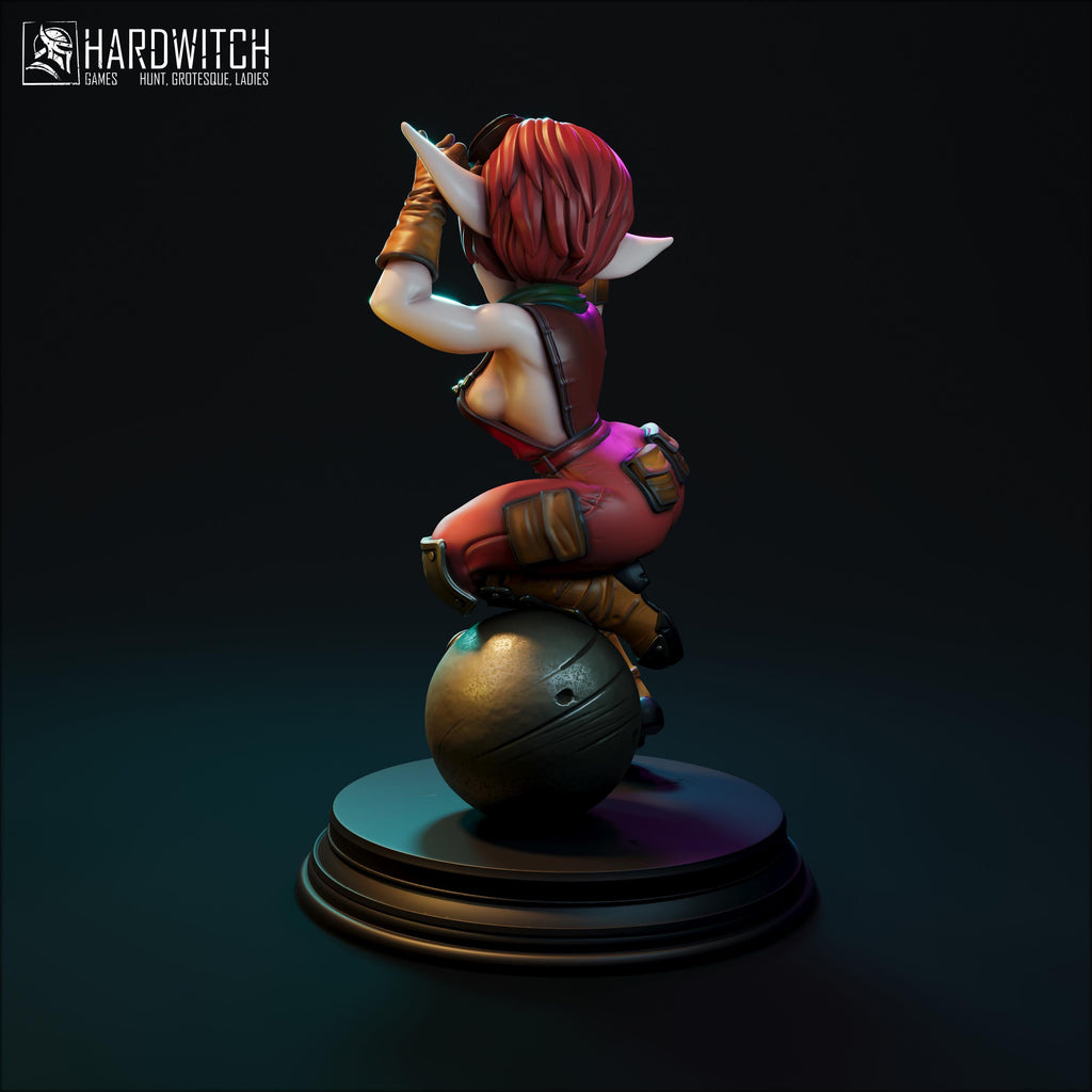 Geina Demolitionist - in 12k - By HardWitch Games miniature