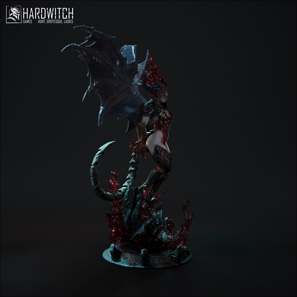Manakane Succubus Queen - in 12k - By HardWitch Games miniature