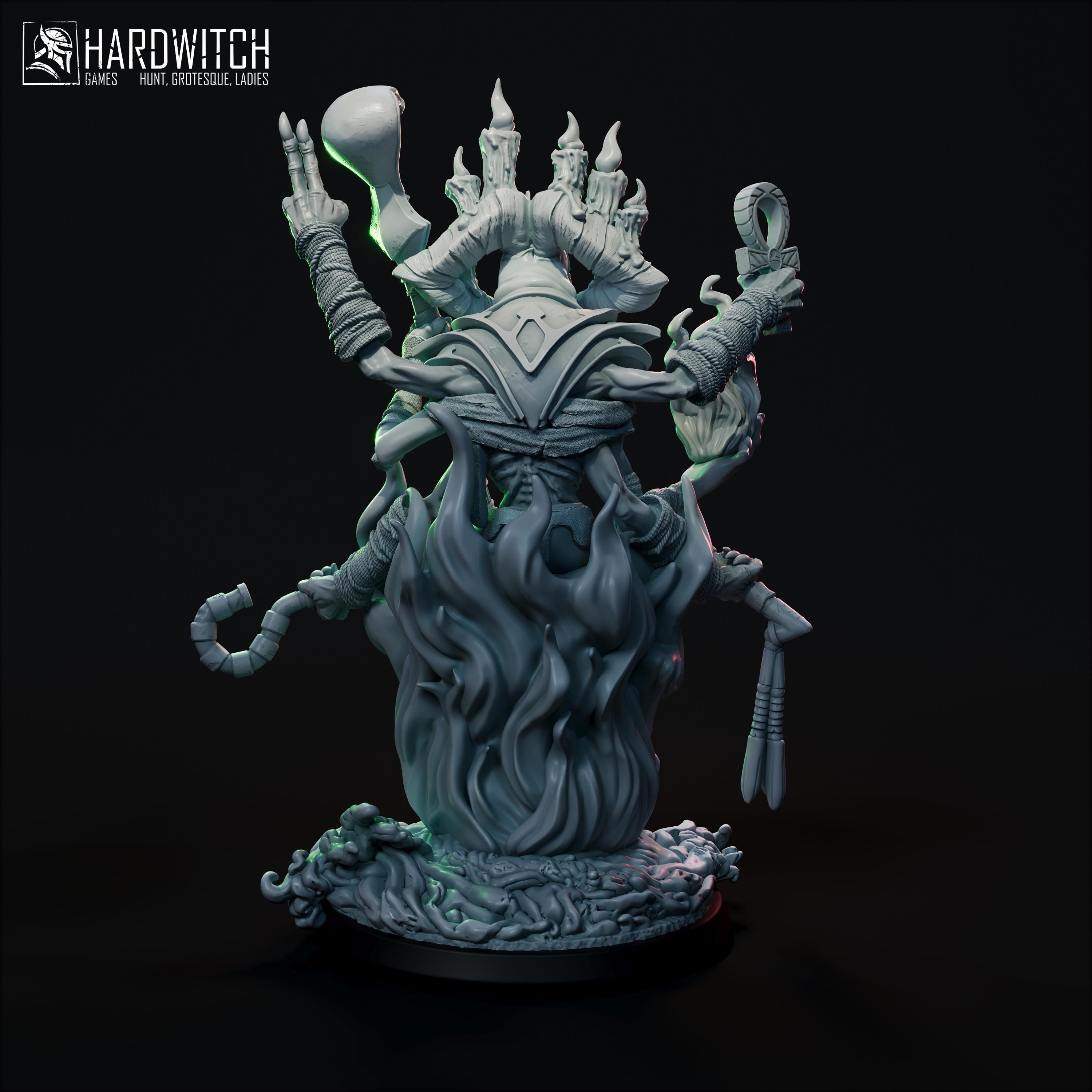 Sorcerer - in 12k - By HardWitch Games miniature