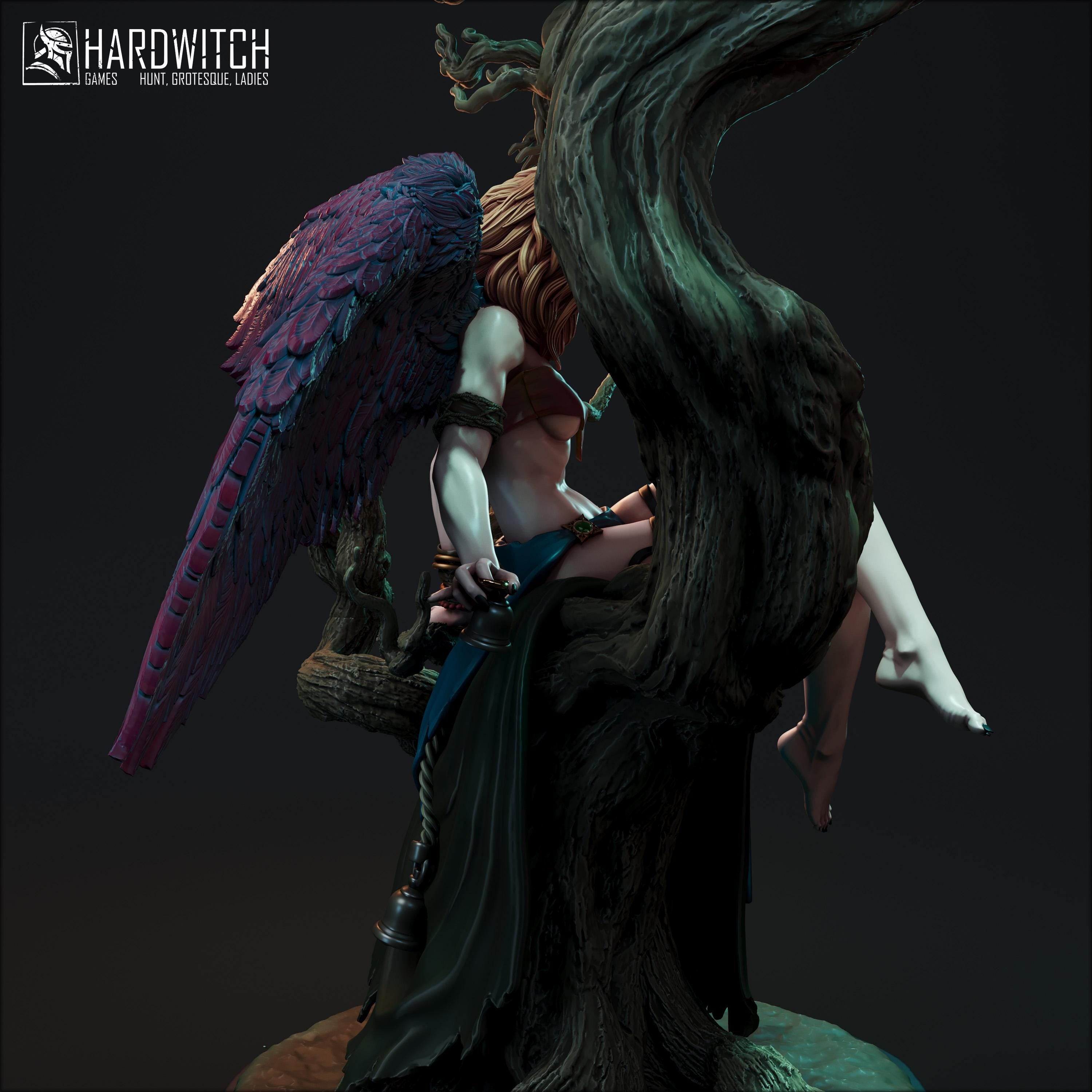 Vaiin Windweaver - in 12k - By HardWitch Games miniature
