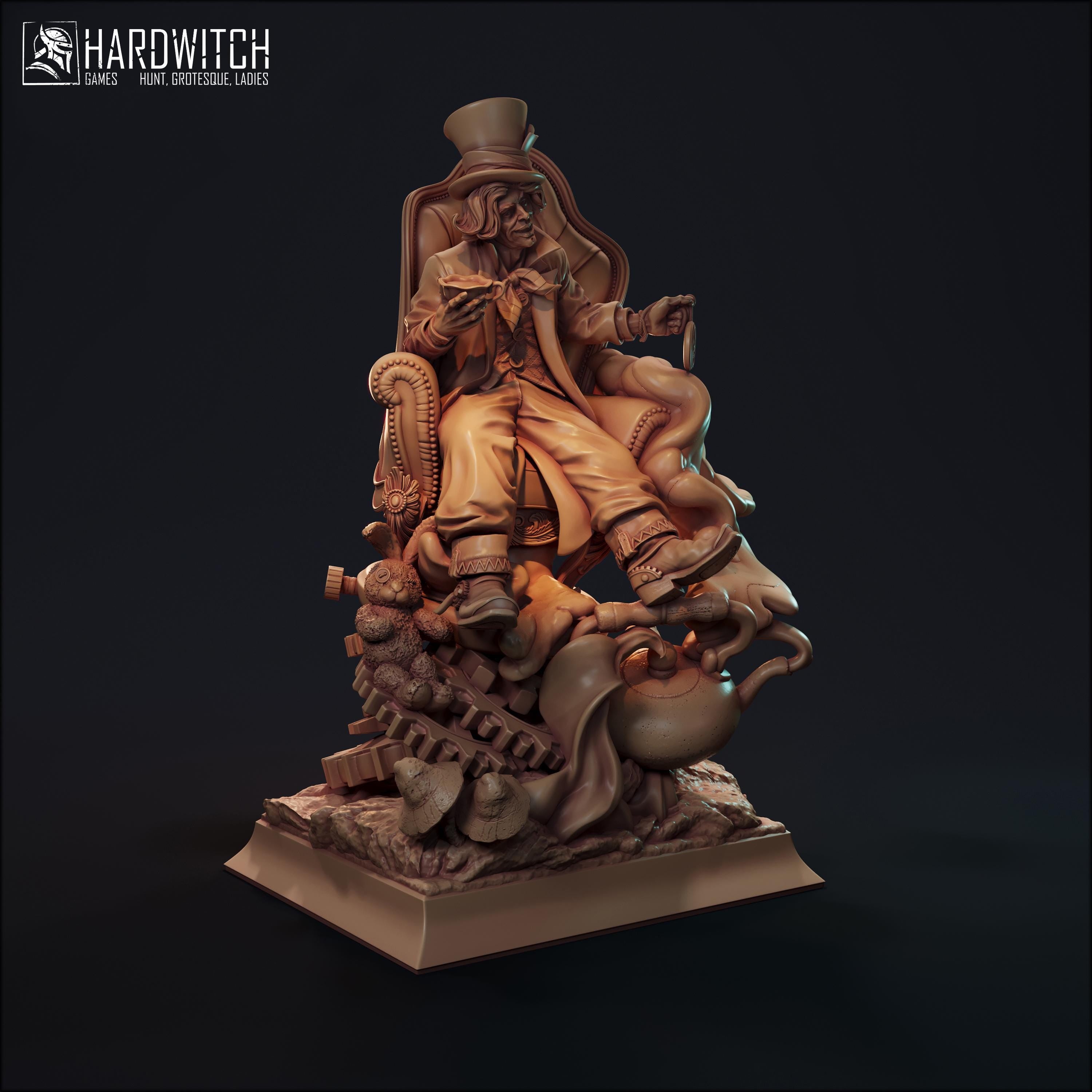 Hatter - in 12k - By HardWitch Games miniature