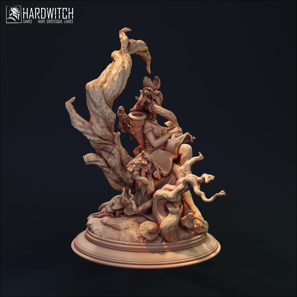 Tuoaleen Prophetess - in 12k - By HardWitch Games miniature