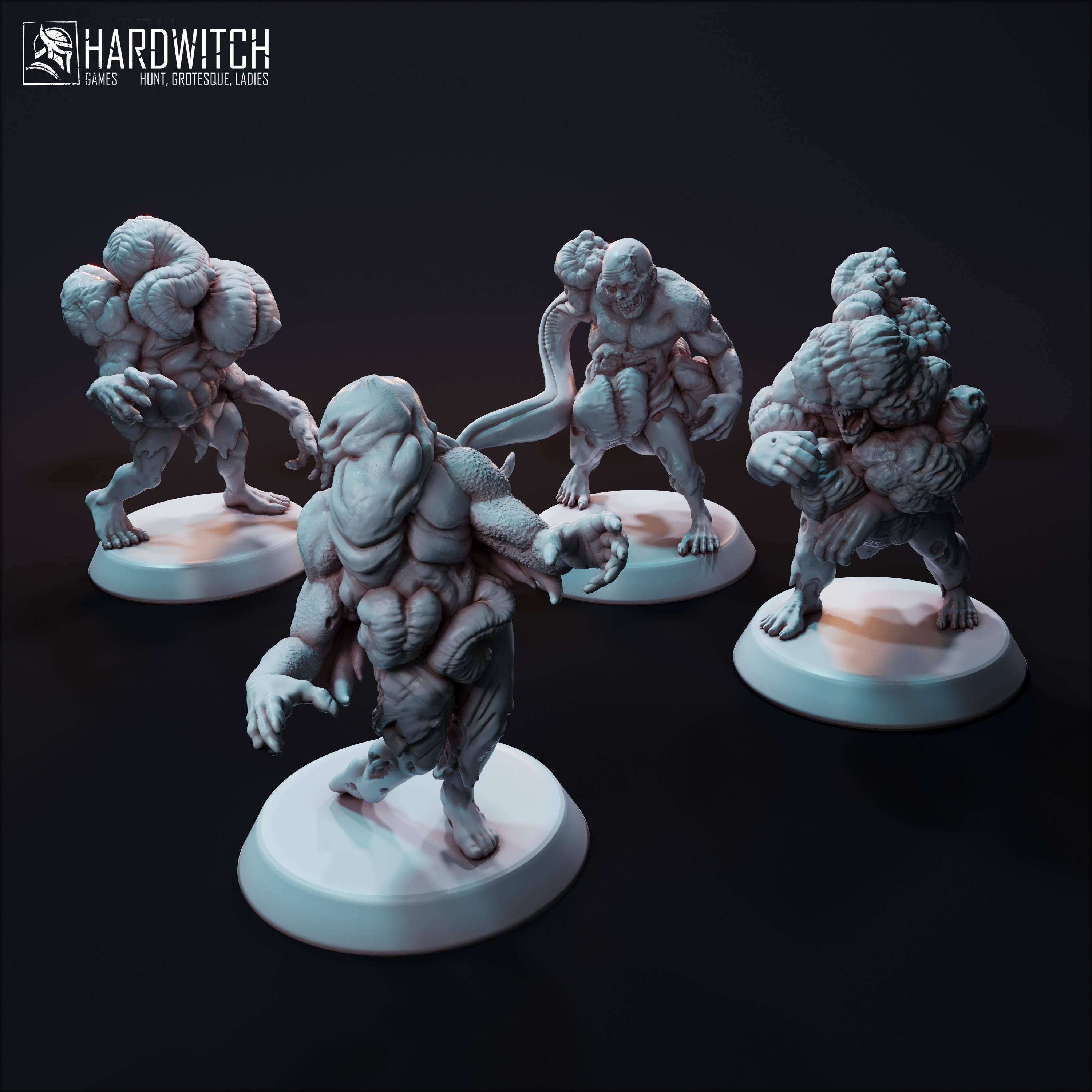 Thralls set - in 12k - By HardWitch Games miniature