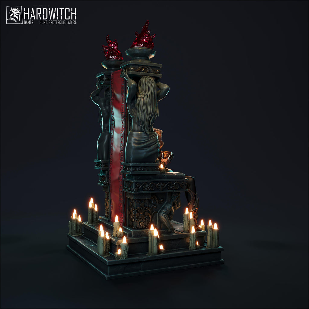 Militael Whitemoon - in 12k - By HardWitch Games miniature