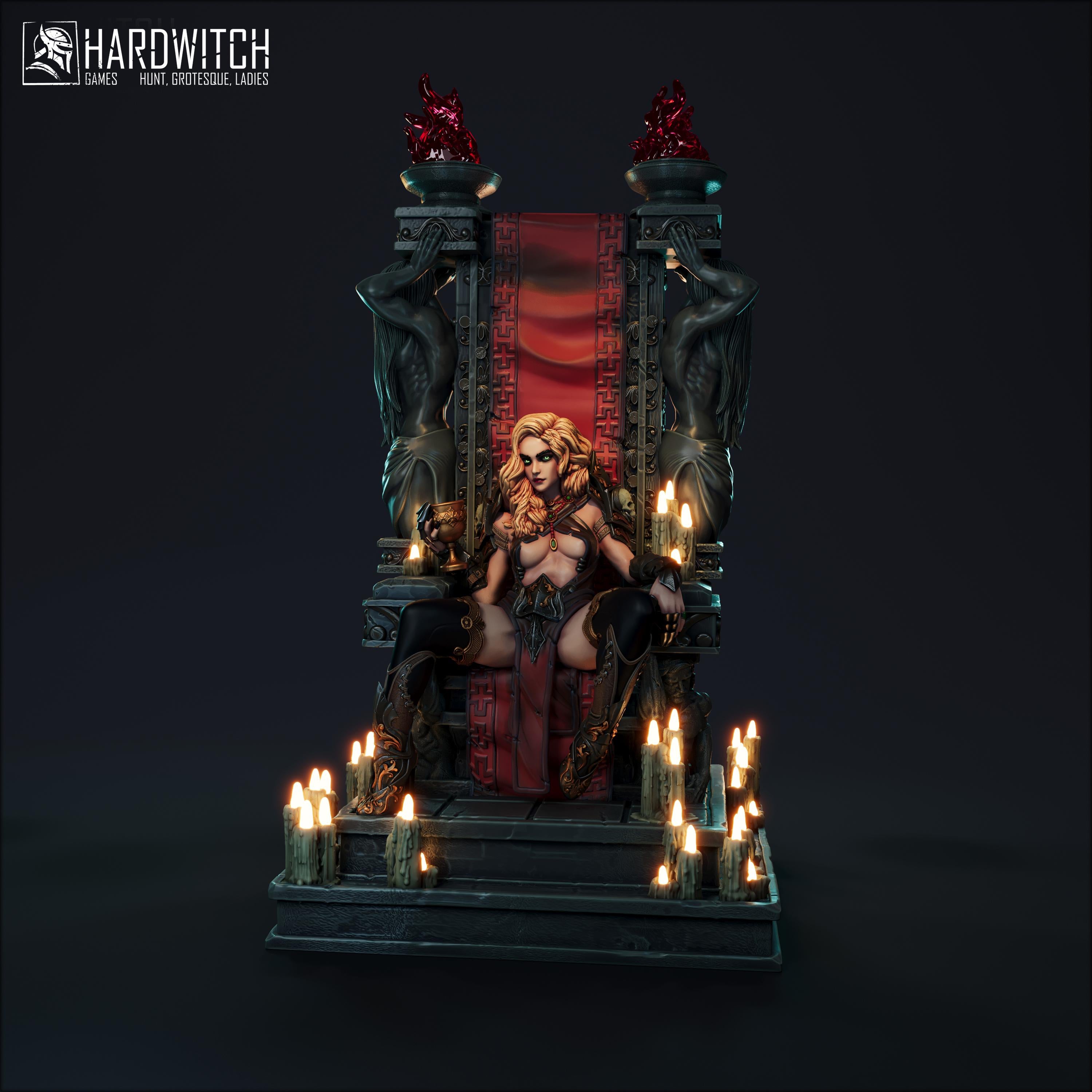 Militael Whitemoon - in 12k - By HardWitch Games miniature