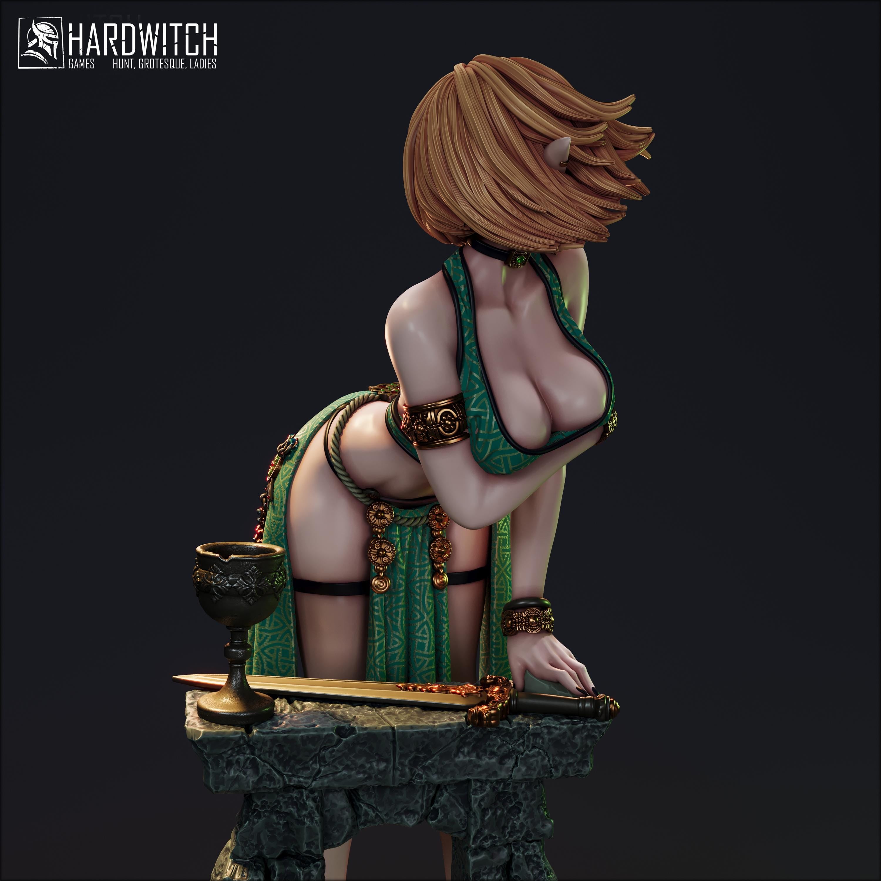 Maedel Amaria - in 12k - By HardWitch Games miniature