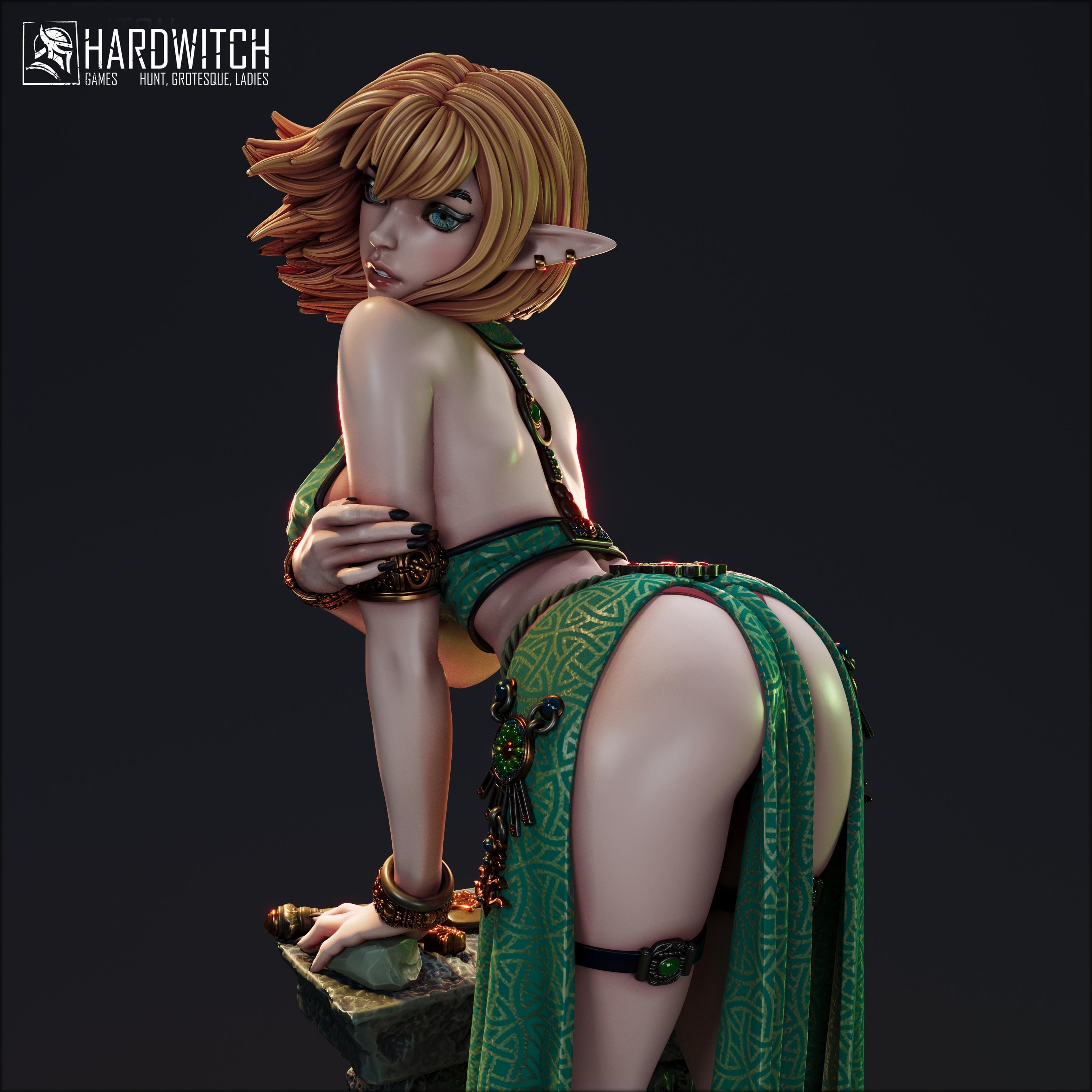 Maedel Amaria - in 12k - By HardWitch Games miniature
