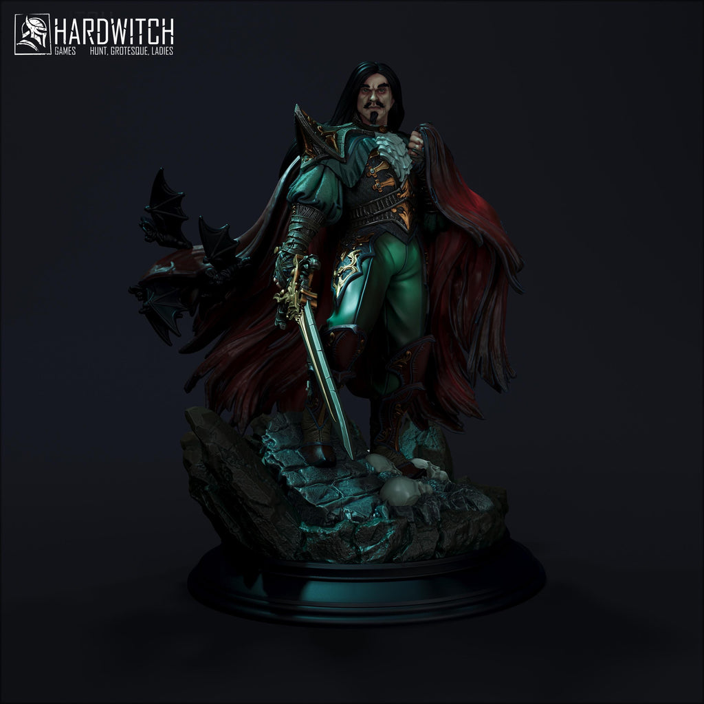 Vampire lord - in 12k - By HardWitch Games miniature