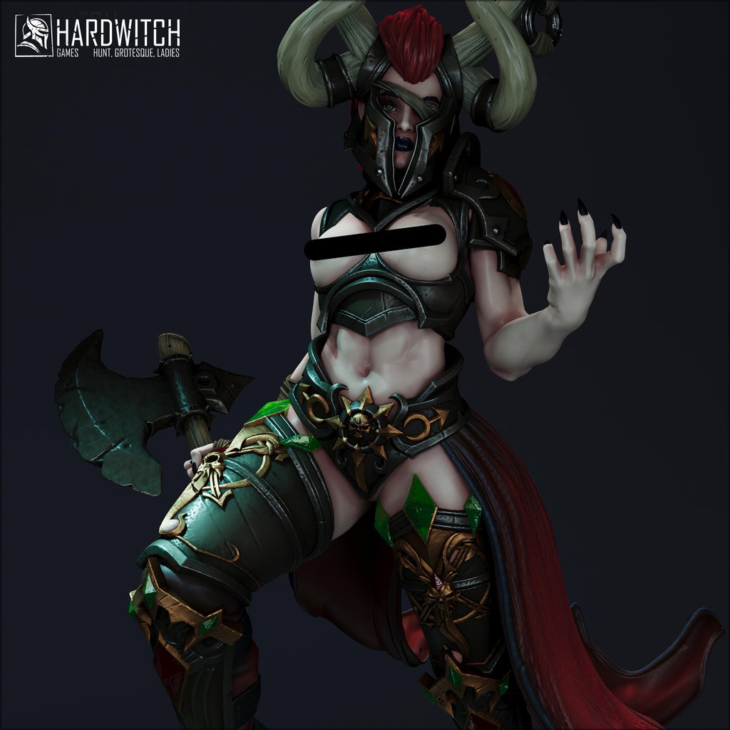 Gerta Bokart - in 12k - By HardWitch Games miniature
