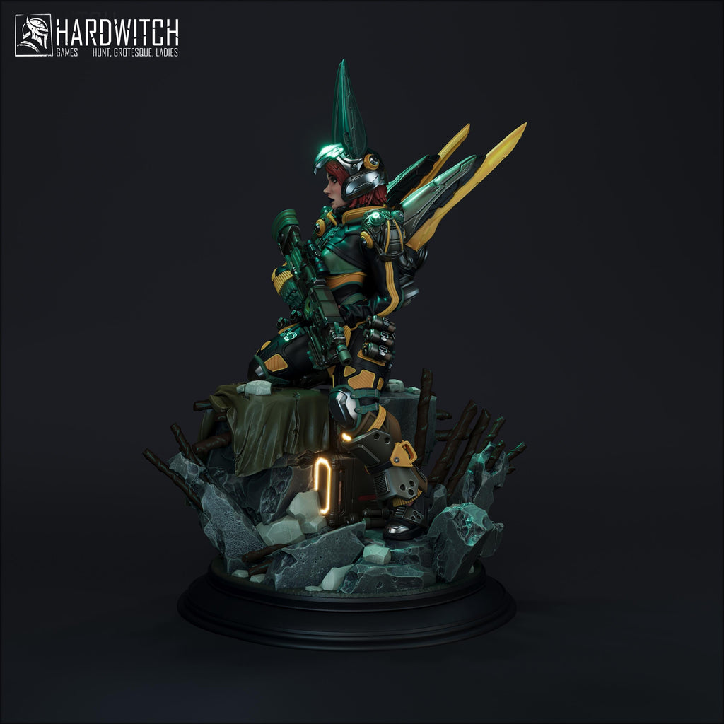Model Foxtrot - in 12k - By HardWitch Games miniature