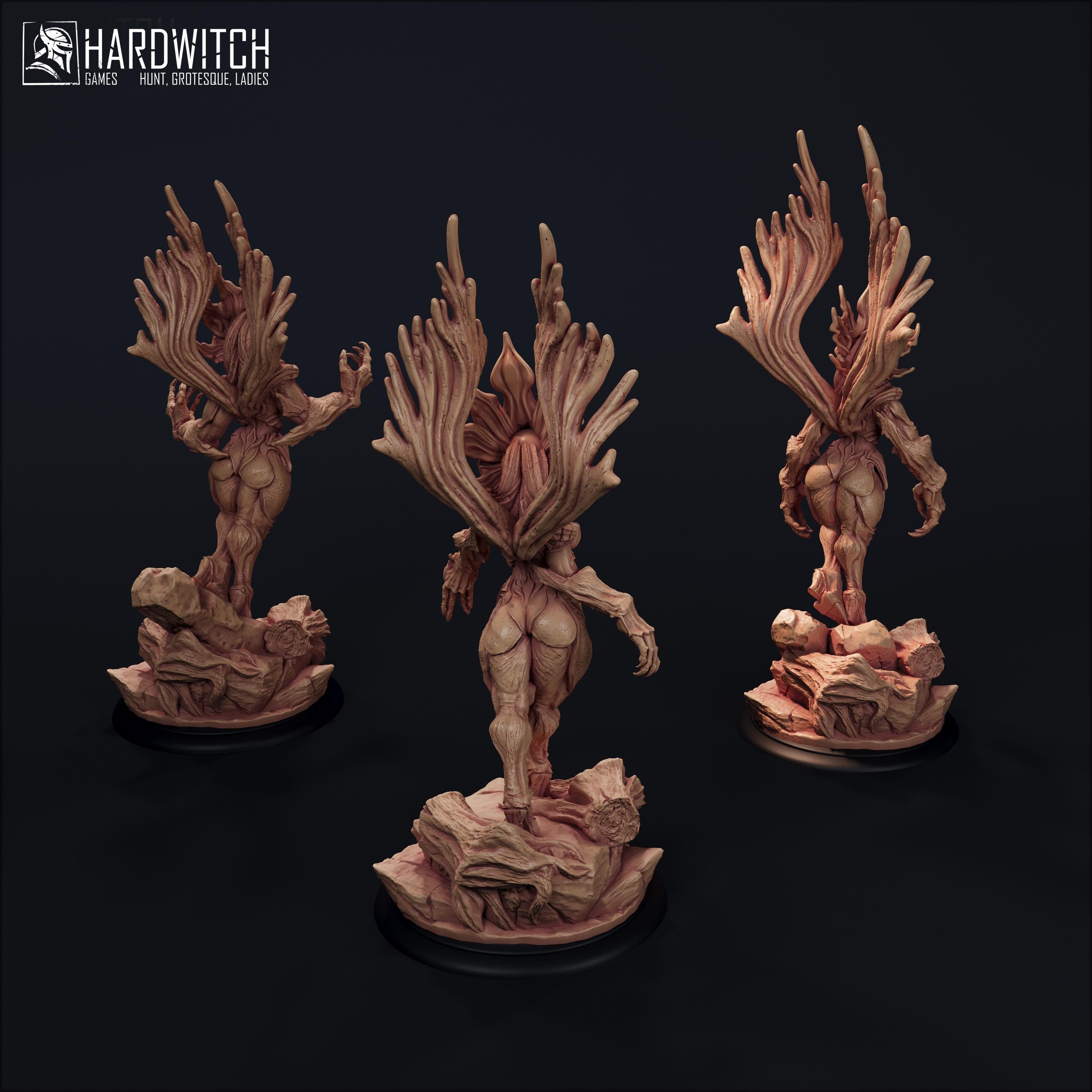 Dryad set - in 12k - By HardWitch Games miniature