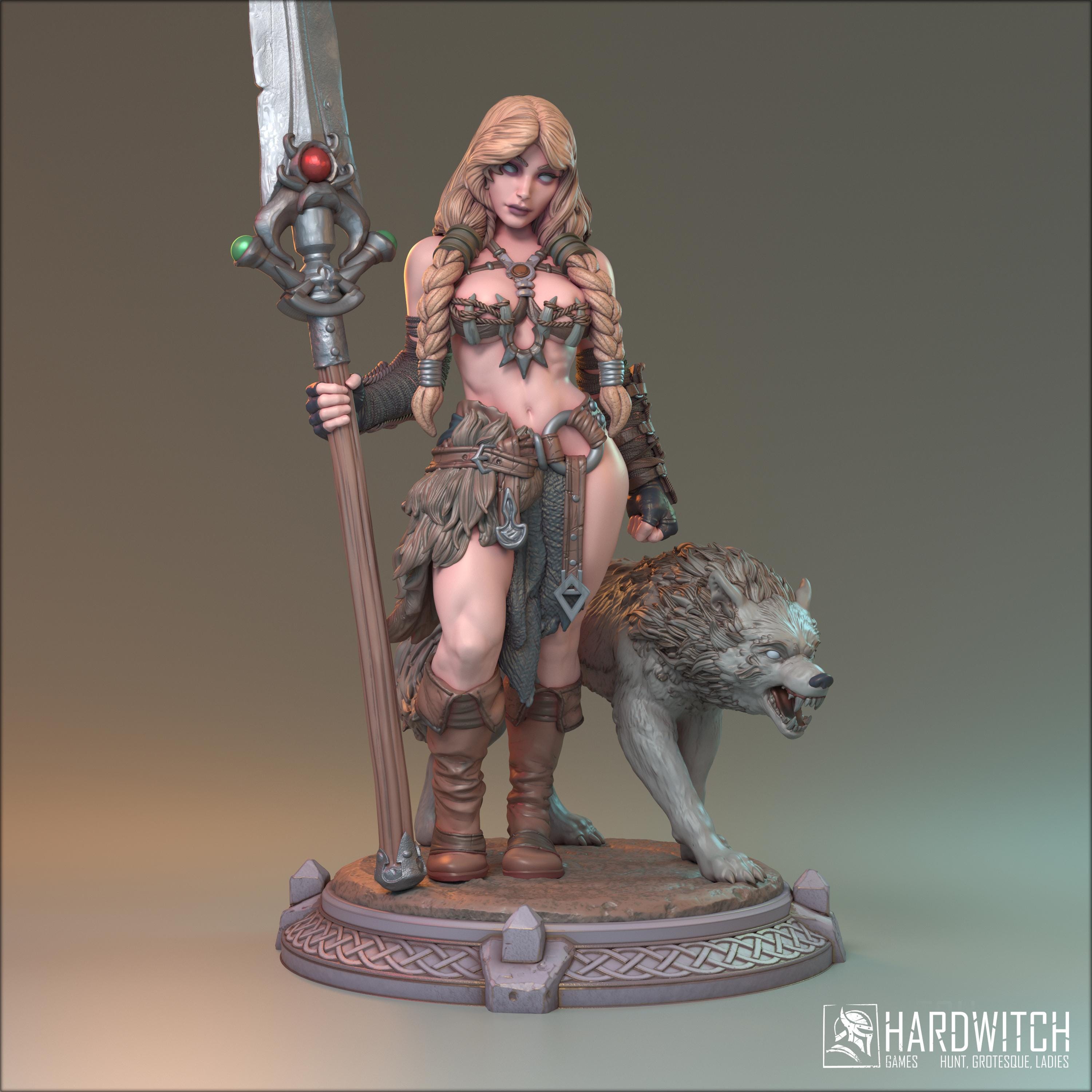 Alva Thurd - in 12k - By HardWitch Games miniature