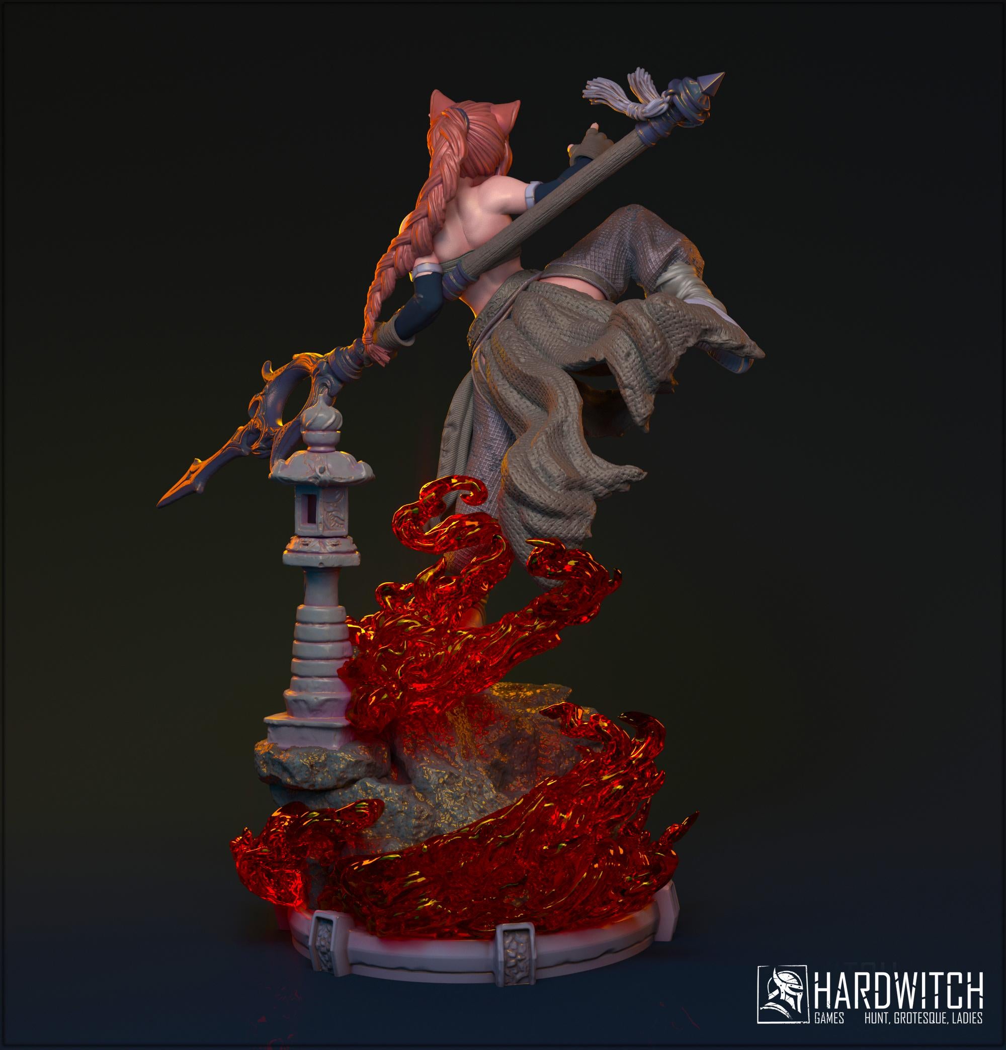 Bakaneko - in 12k - By HardWitch Games miniature