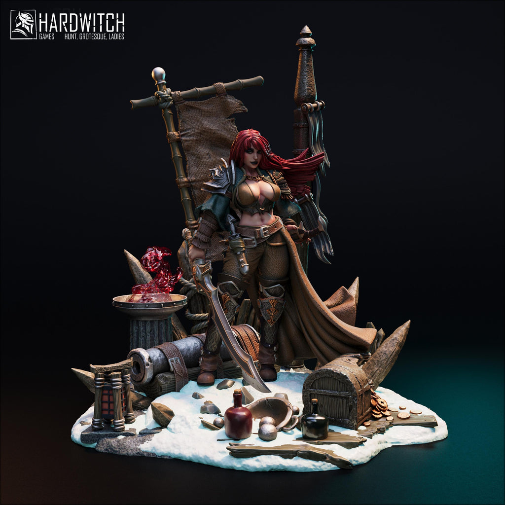Violet Gorme - in 12k - By HardWitch Games miniature