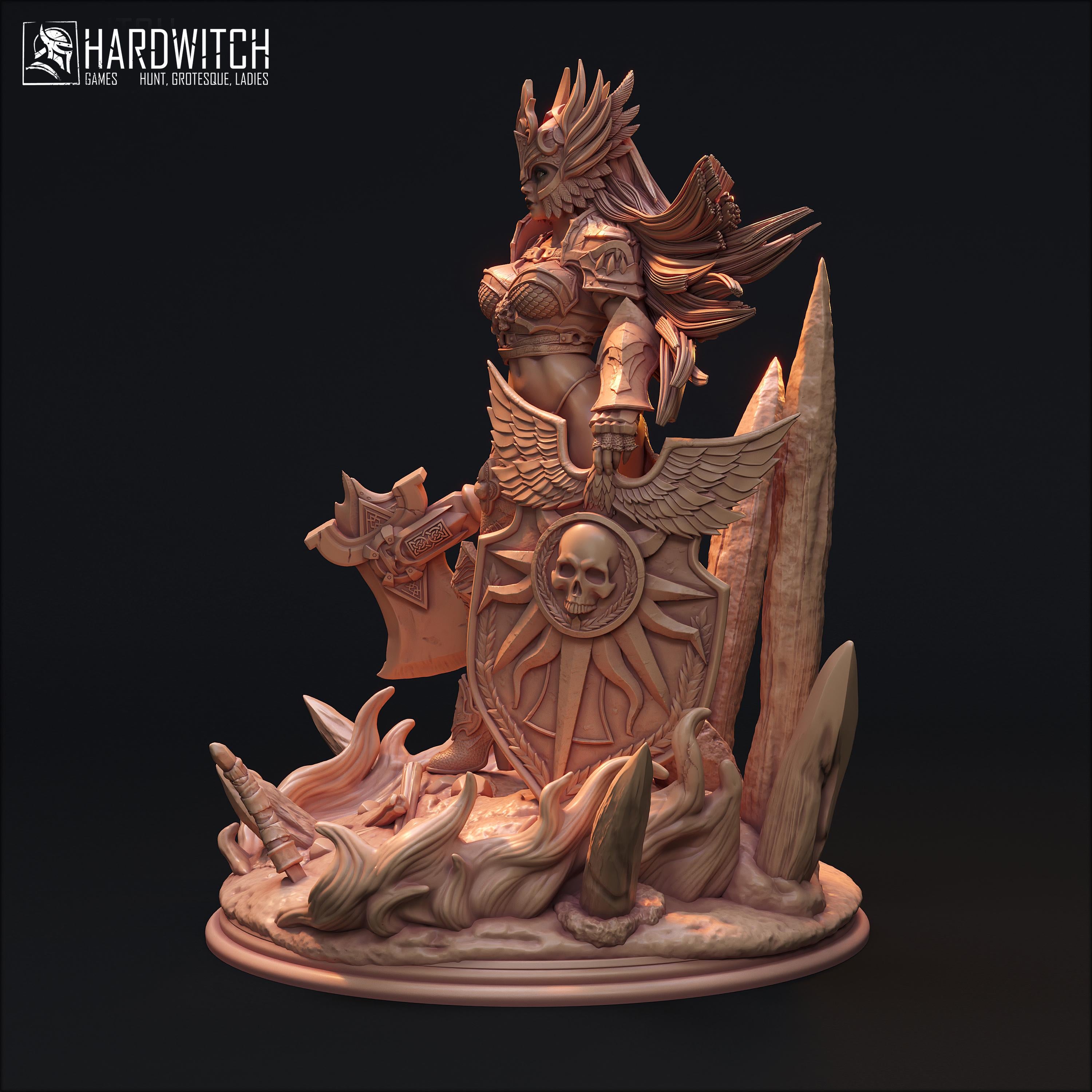 Markin Armtord - in 12k - By HardWitch Games miniature