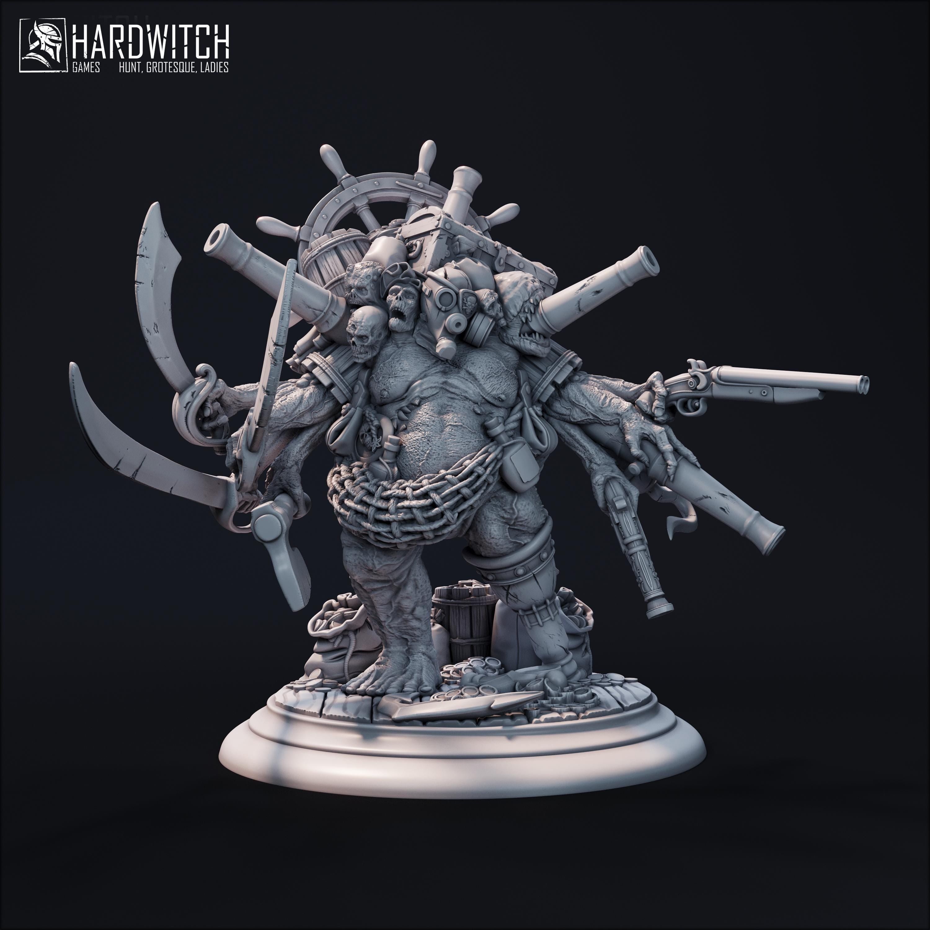 Fused Flesh - in 12k - By HardWitch Games miniature