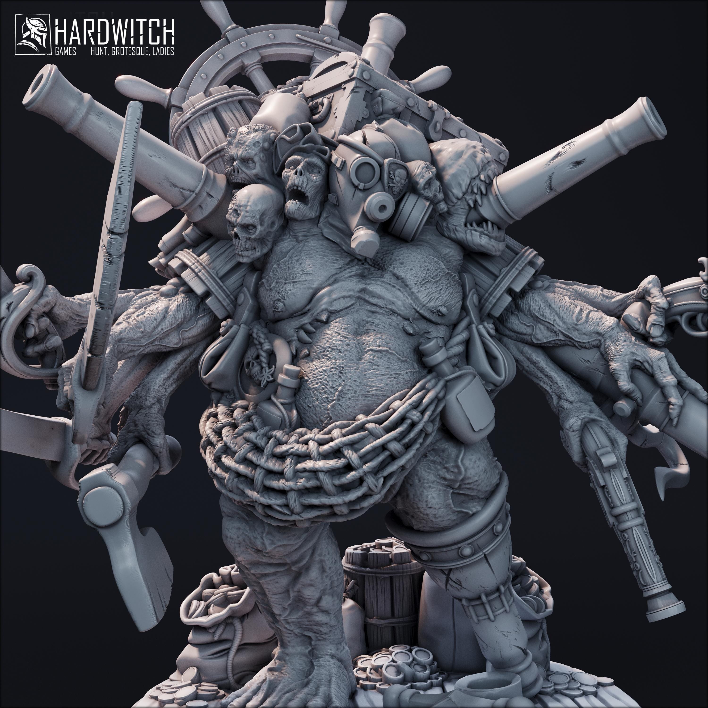 Fused Flesh - in 12k - By HardWitch Games miniature