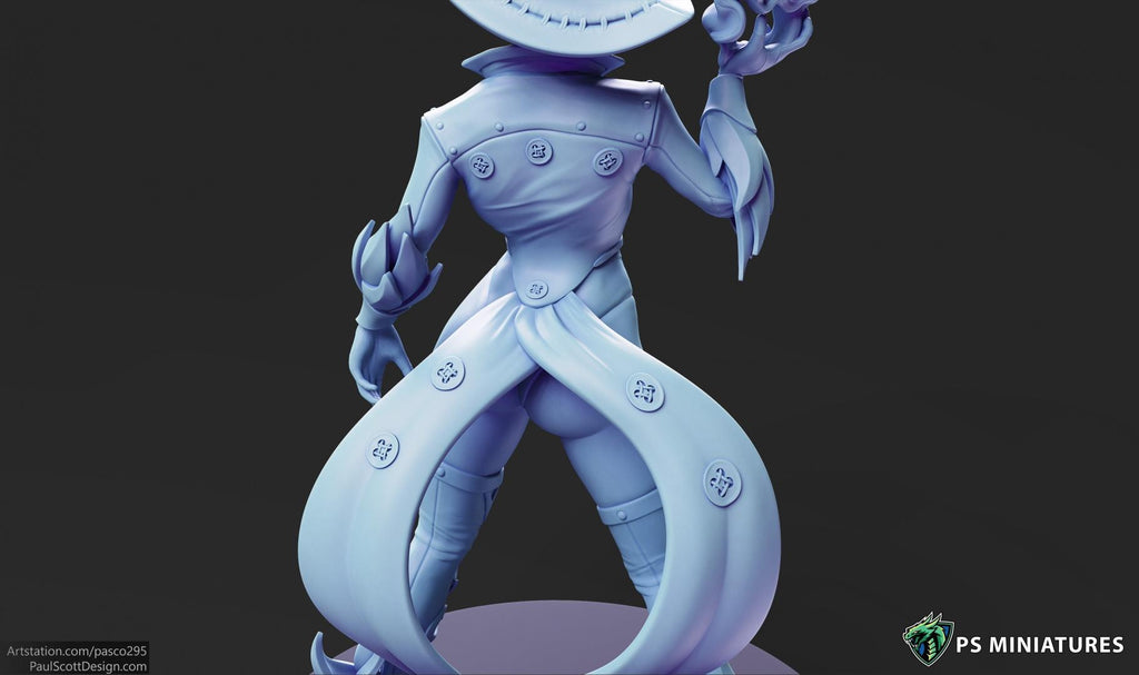 Arcane Witch - Pose 1 - 12k Resolution - 32mm Base