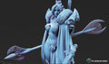 Aztec Warrior - Pose 2 - 12k Resolution - 32mm Base