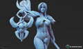Aztec Warrior - Pose 4 - 12k Resolution - 32mm Base