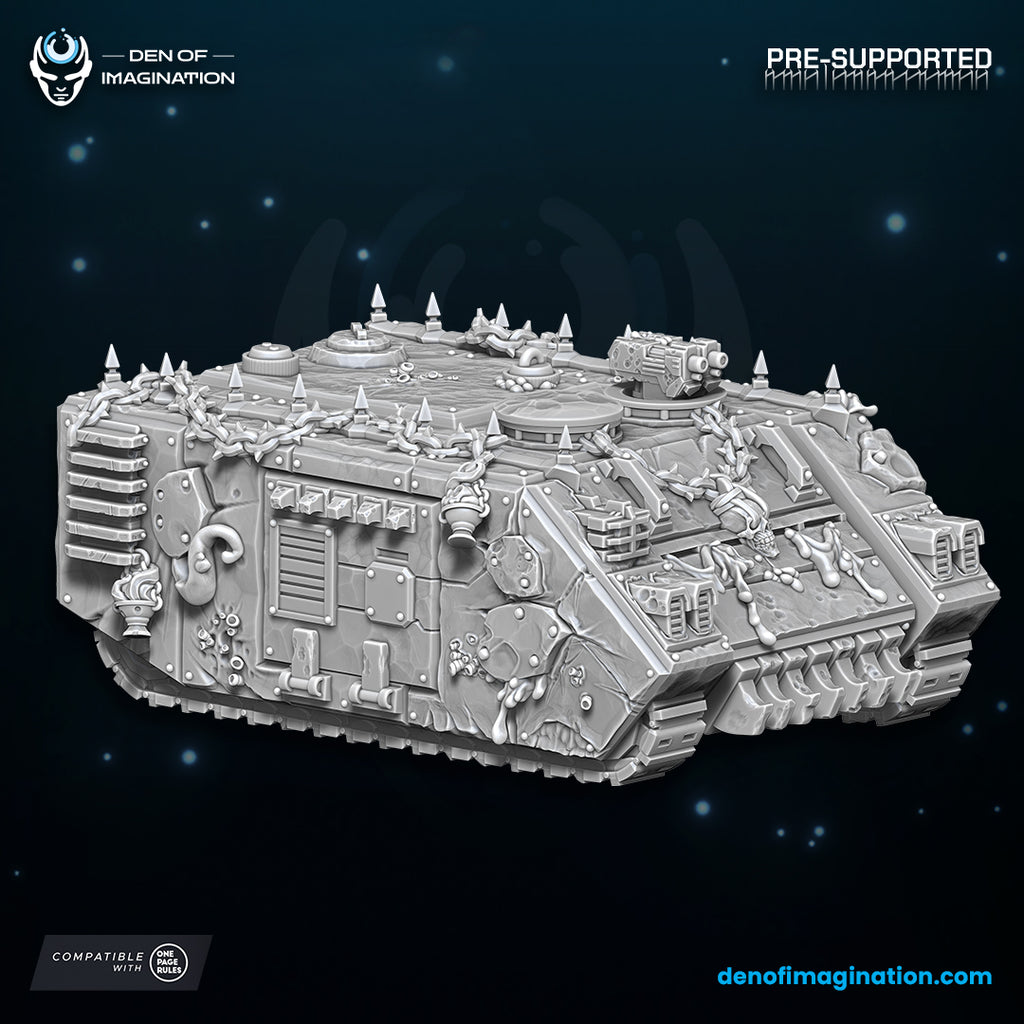 Chaos Plague Transport - 12k Resolution- by Wild Mesh