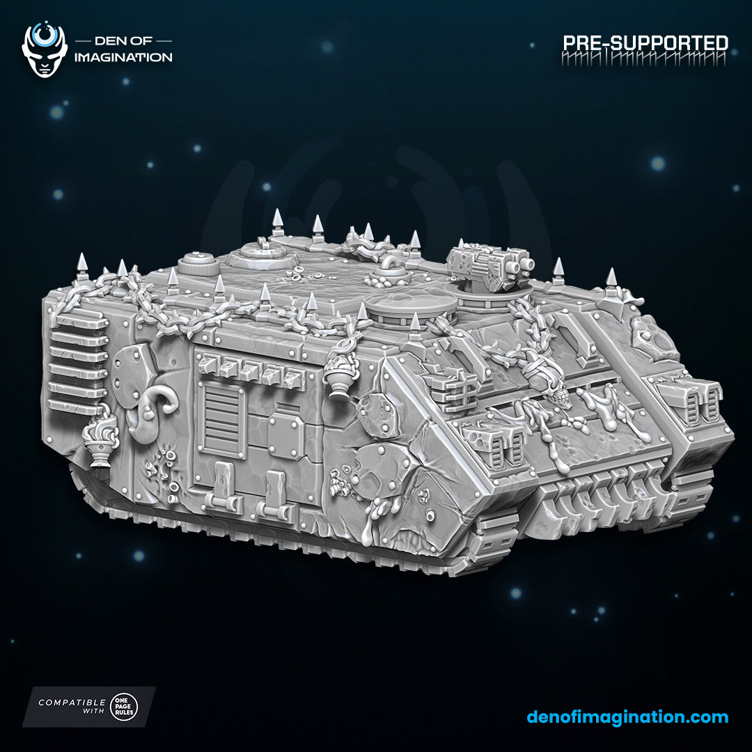 Chaos Plague Transport - 12k Resolution- by Wild Mesh