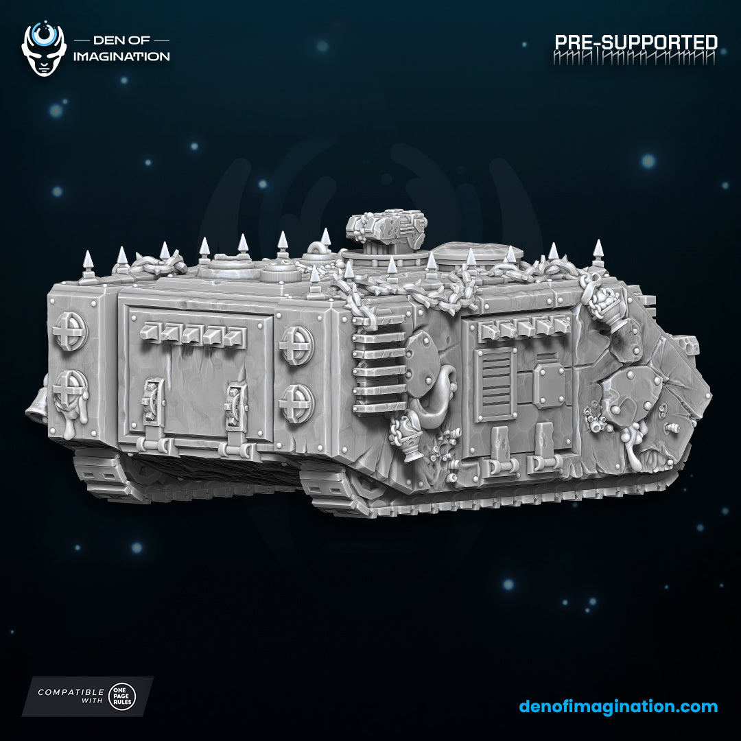 Chaos Plague Transport - 12k Resolution- by Wild Mesh