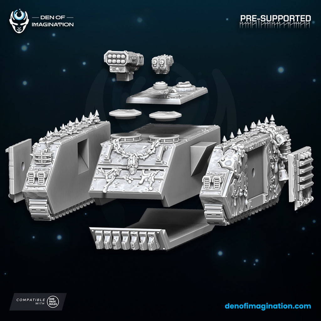 Chaos Plague Transport - 12k Resolution- by Wild Mesh