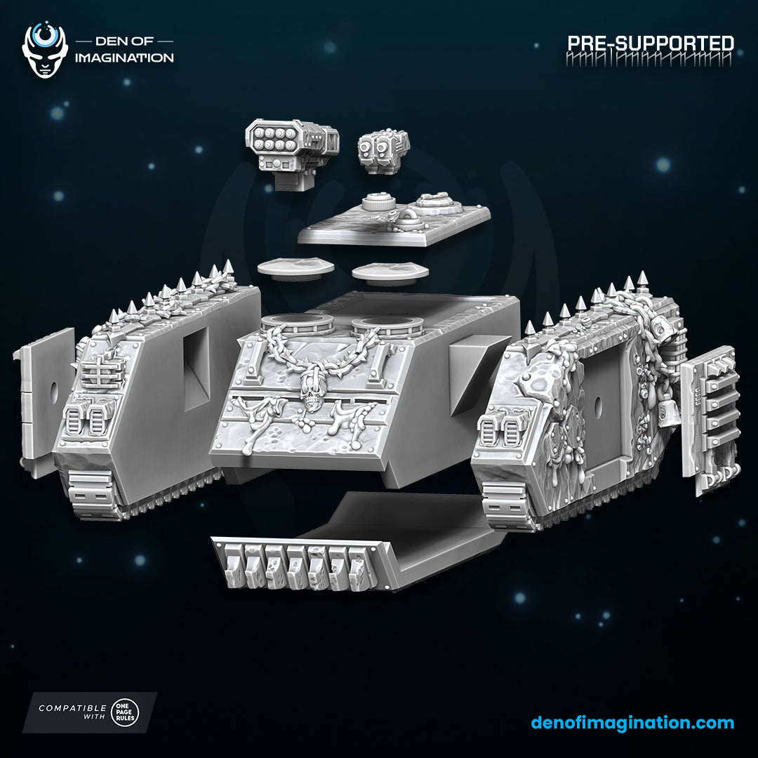 Chaos Plague Transport - 12k Resolution- by Wild Mesh