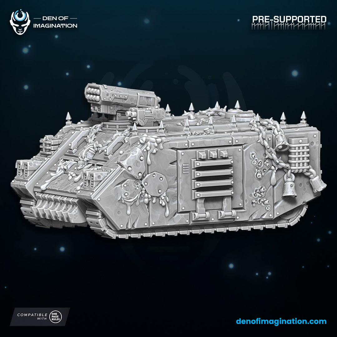 Chaos Plague Transport - 12k Resolution- by Wild Mesh