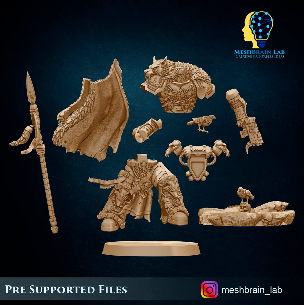 Son of the Wolf 3 Models with custom bases